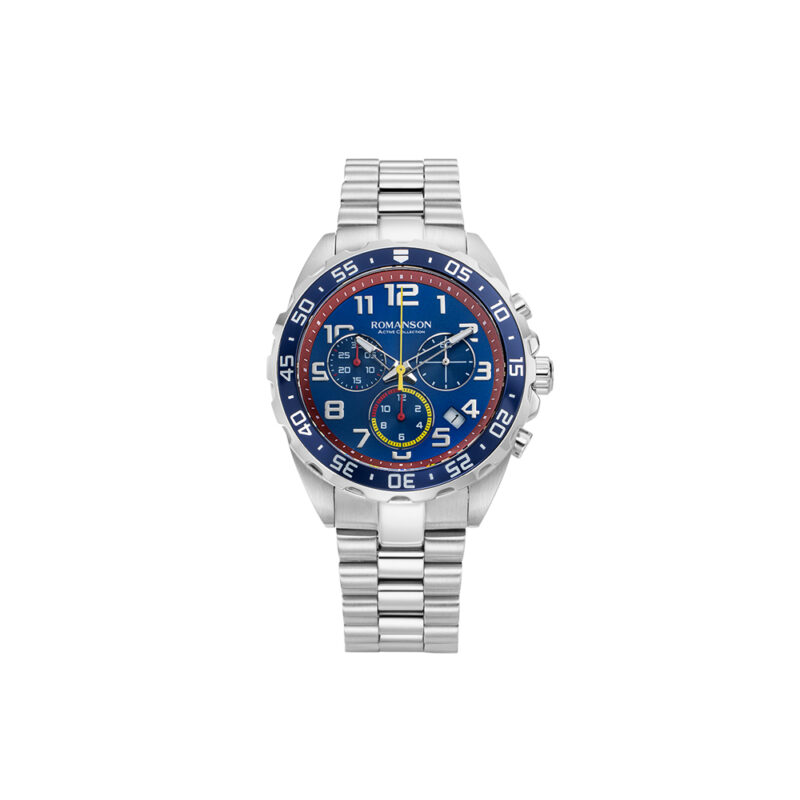 Romanson AM0001HMWBU Men’s Chronograph Watch