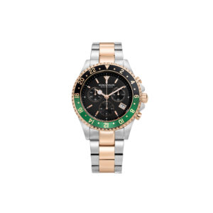 Romanson AM0005HMJBK Black Dial Chronograph Men’s Watch