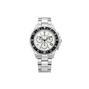 Romanson AM0005HMWWH White Dial Chronograph Men’s Watch