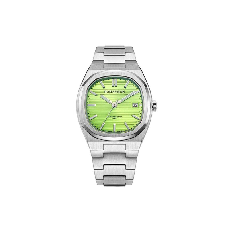 Romanson TM5BS008MMWGN Men’s Green Dial Watch